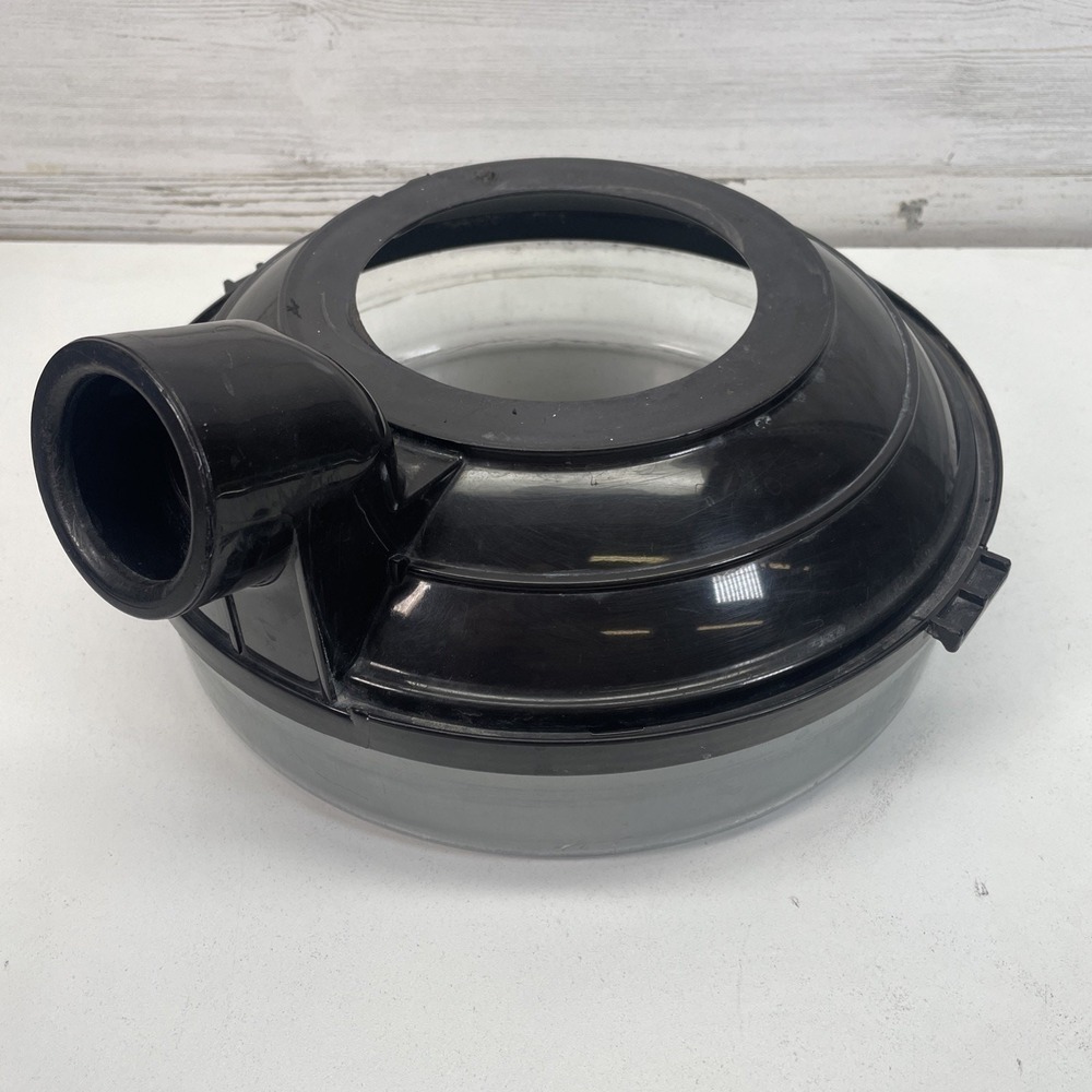 Rainbow E Series Vacuum Water Basin Reservoir Pan 2 Quart E-2 Black Clear